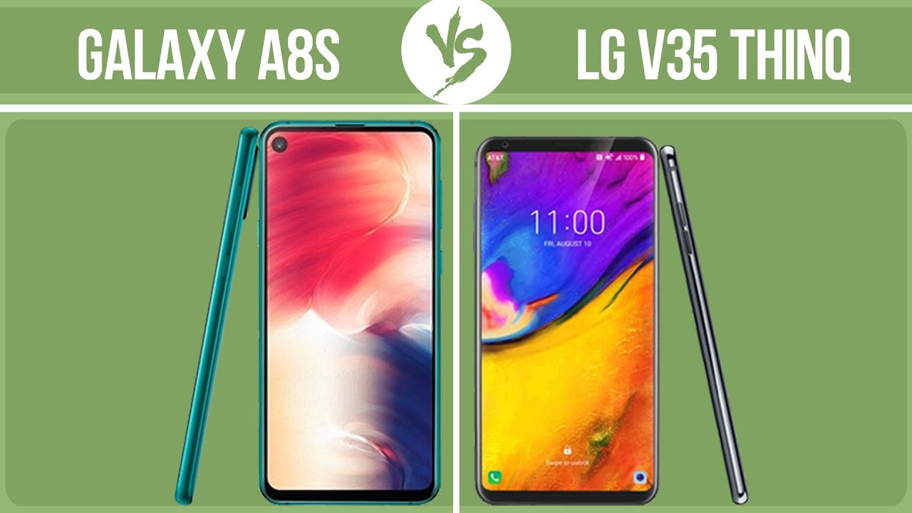 Samsung Galaxy A8s vs LG V35 ThinQ ✔️