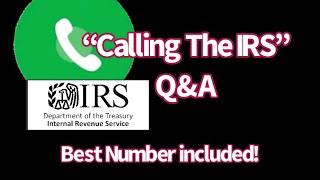 How to CALL The IRS | Get A Real Person on Phone Now! 📞   Tax Update QA