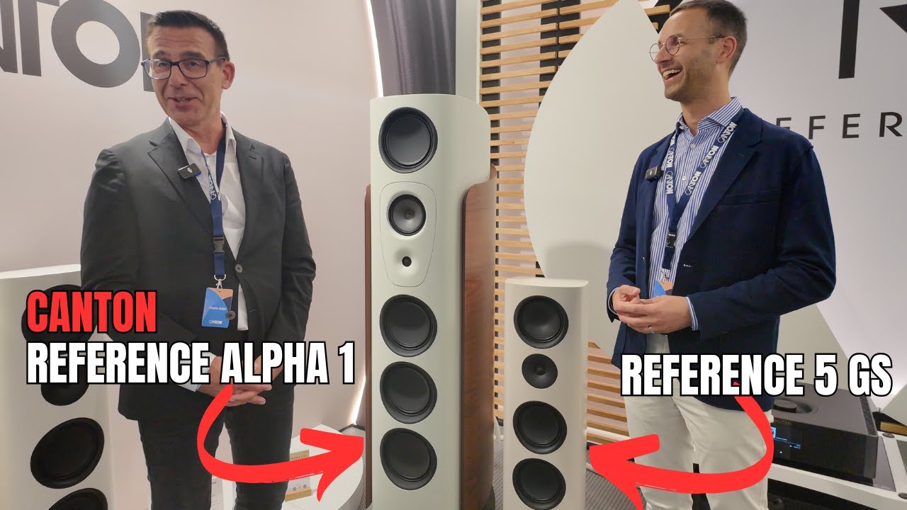 New Canton Reference Alpha 1, Reference Alpha 2 & Reference 5 GS (High End Munich 2025)