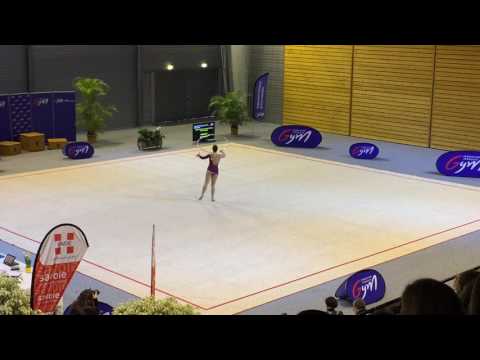 Pauline Point cerceau - Nat B 18 ans et + - France Chambéry 2017