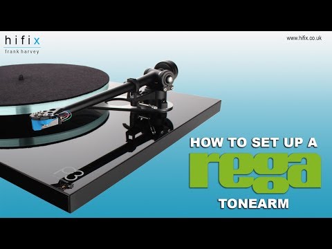 How To Set Up a Rega Tonearm