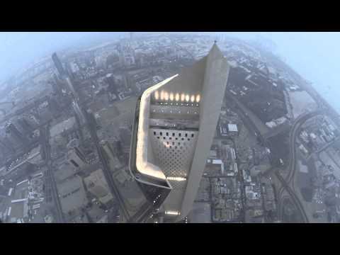Dji phantom 2 Above Al Hamra Tower