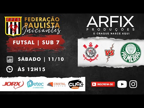 CORINTHIANS x PALMEIRAS - FUTSAL | SUB 7