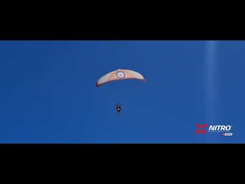 XNITRO NO AR - Piloto José Carlos "Zé Surdo" - 75 anos - Estreando seu Paramotor novo.
