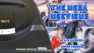 Space Harrier II + Super Thunder Blade Review - Sega Genesis - Kimble Justice