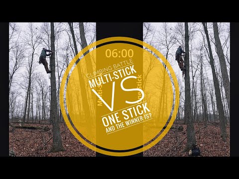 Saddle Hunting 101 - Multi-Stick VS One Stick Climbing