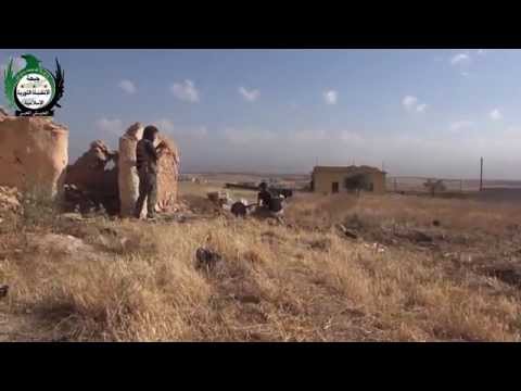 استهداف مقرات النظام في قرية كفر باسين بالمدفعية من قبل جبهة الإنقاذ الإسلامية في ريف إدلب