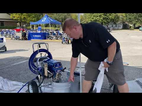 Graco Mark V 3-in-1 Sprayer - Airless Texture Sprayer Demo