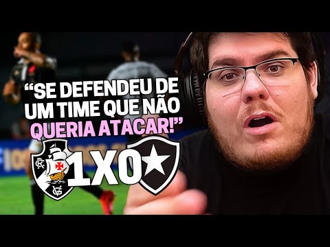 CASIMIRO REAGE: VASCO 1 X 0 BOTAFOGO PELO BRASILEIRÃO 2023 | Cortes do Casimito