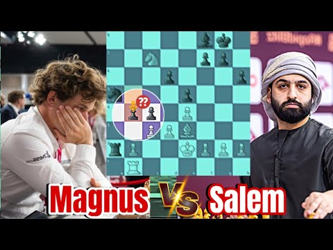 Magnus Carlsen vs Salem Saleh | Stockfish Accuracy 🔥