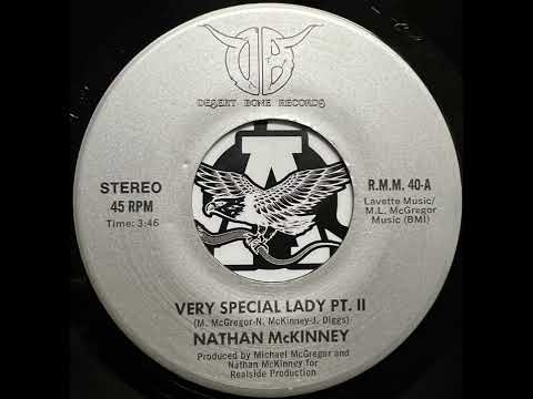 VERY SPECIAL LADY - NATHAN MCKINNEY