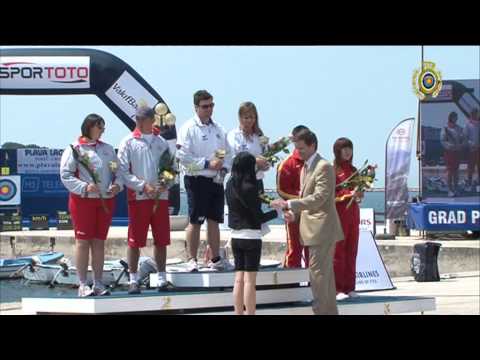 Archery World Cup 2009 - Stage 2 - Team Mixed Podium