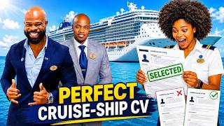 Perfect Cv for Cruise ships @Theshepherds-2022