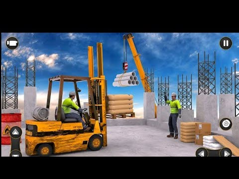 Mega City Underpass Bridge Road Building Construction Simulator - Android GamePlay