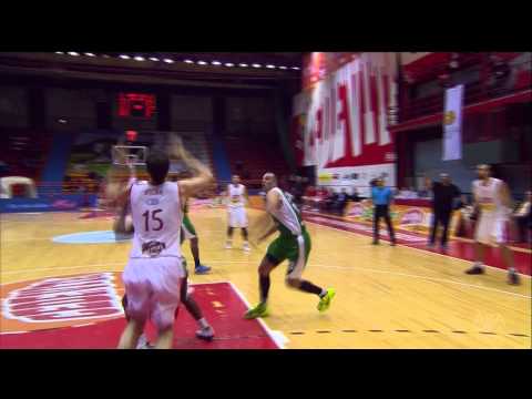 ABA Liga 2014/15, Round 14 match: Cedevita - Krka (23.12.2014)