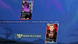 ARGUS VS THAMUZ : NEW ARGUS UNLI PASSIVE