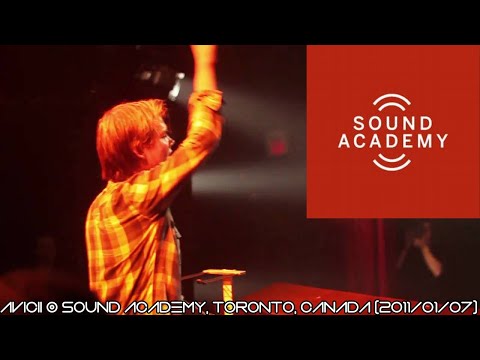 Avicii @ Sound Academy, Toronto, Canada (2011/01/07)
