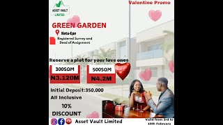 GREEN GARDEN DEVELOPED BY ASSET VAULT LIMITED