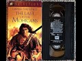 Opening To The Last Of The Mohicans 1999 VHS