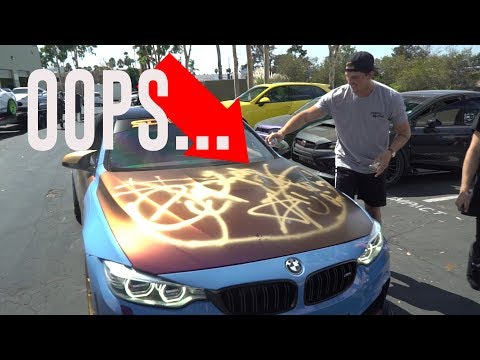 SPRAY PAINTING AN M4!