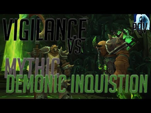 Vigilance - Mythic Demonic Inquisition Kill (Holy Priest POV)