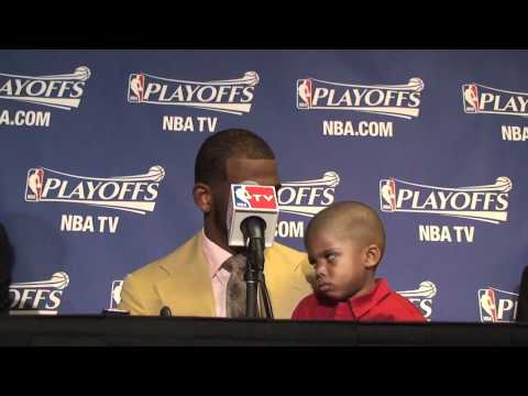 Chris Paul's son imitates Blake Griffin's game face