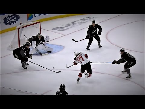 Yegor Sharangovich Pots His First Of The Campaign For The Equalizer