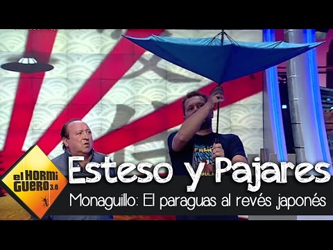 El paraguas del revés japonés - El Hormiguero 3.0