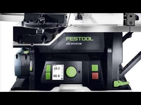 The Festool csc sys 50 cutting 18mm gloss panel. No chips!!