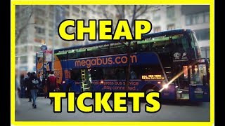 How to Book Cheap Megabus Tickets