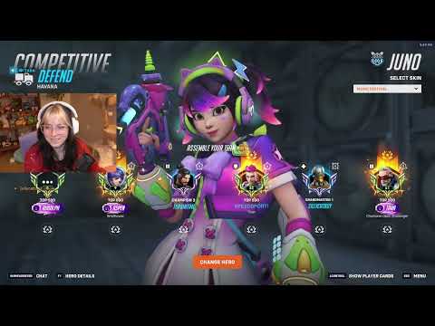 25K Healing Done! INSANE JUNO! Aspen Juno Overwatch 2 Season 19 Gameplay Top 500