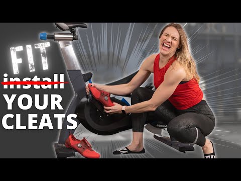 HOW TO PROPERLY FIT SPD CLEATS on your Indoor Cycling Shoes