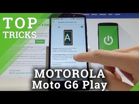 Top Tricks MOTOROLA Moto G6 Play - The Best Tips / Cool Features