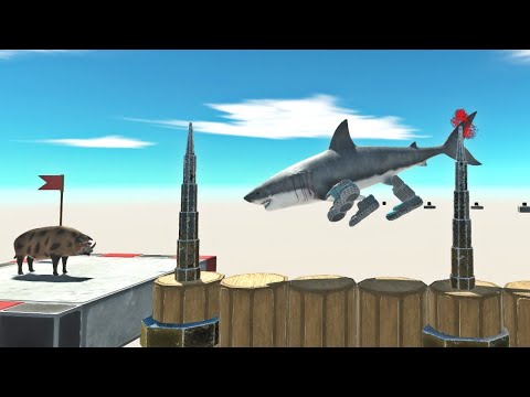 TRALALA Animals vs DEADLY SPIKE Challenge in ARBS! INSANE Battle!