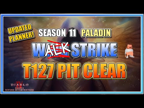 Arbiter Wing Strike Paladin Build T127 Pit Clear - Diablo 4 Season 11