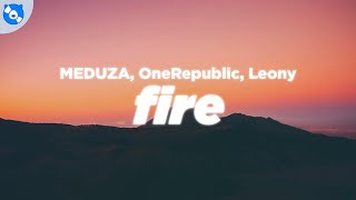 Download lagu MEDUZA, OneRepublic, Leony - Fire (Lyrics) [ UEFA EURO 2024 Song] mp3