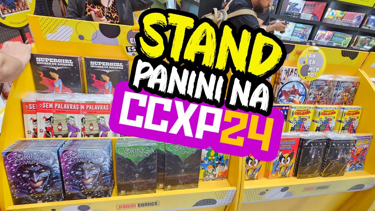 Stand da Panini na CCXP 2024! Giro Completo. #ccxp24