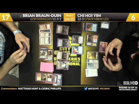 SCGINVI - Invitational - Round 16b - Brian Braun-Duin vs Chi Hoi Yim