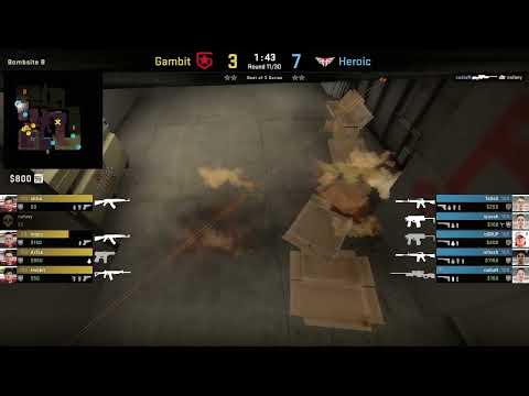 Vertigo Mid Molotov That Spreads to B Main (CS:GO Tricks)