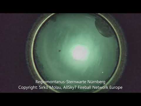 Meteoriteneinschlag in Franken