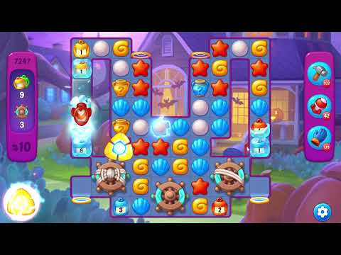 Fishdom 7247 Super Hard Level - 17 moves - NO BooSTERS