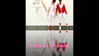 Fun. All Alone - Lyrics On Screens
