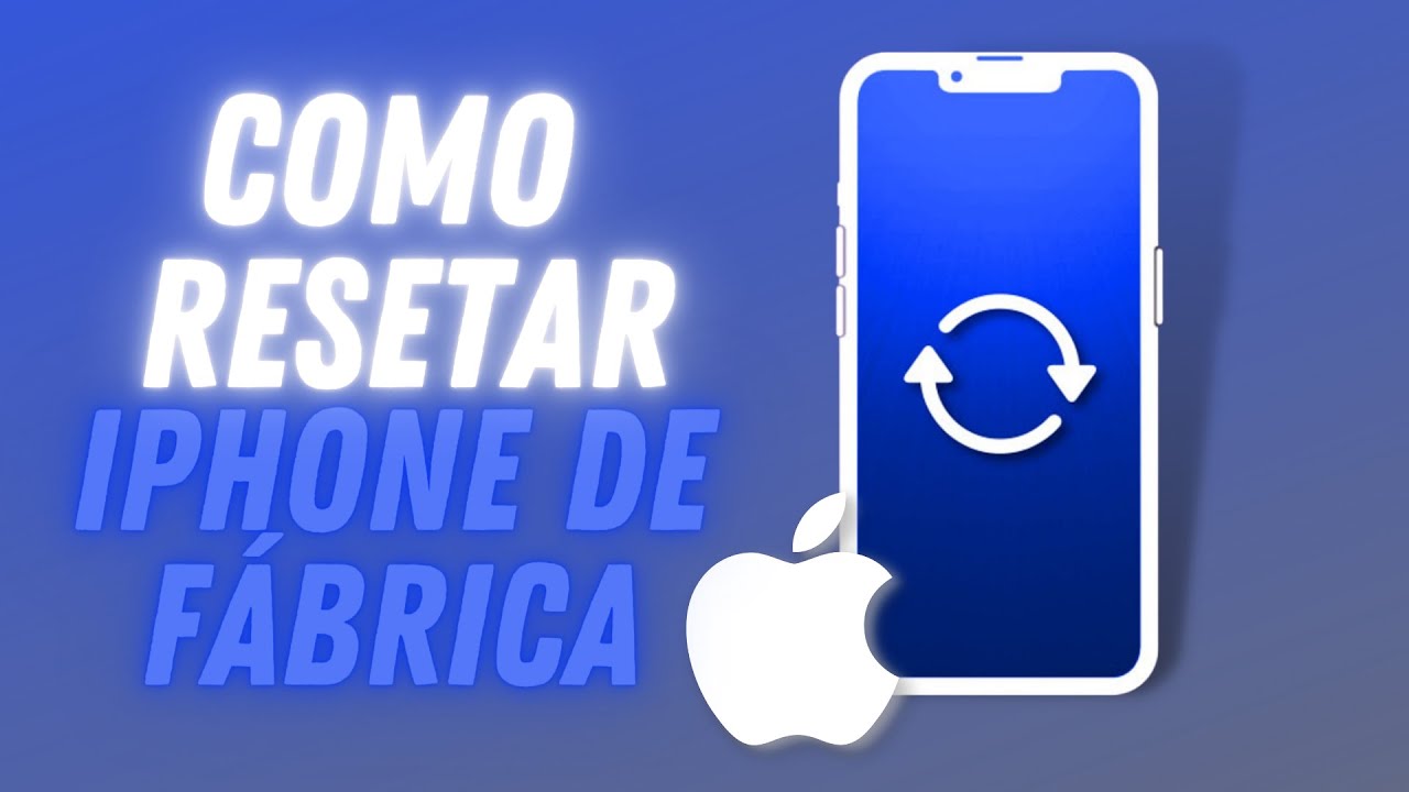 Resetar iphone de fabrica