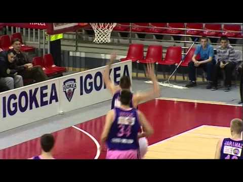 ABA Liga 2014/15, Round 13 highlights: Igokea - Mega Leks (20.12.2014)