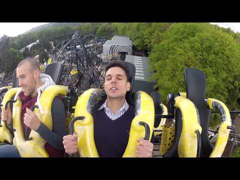 Express reporter Nathan Rao rides Alton Tower's newest roller coaster The Smiler.