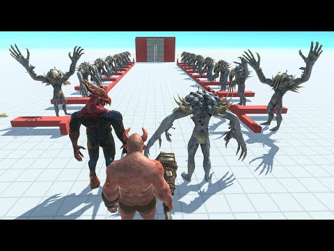 SCOURGE CHALLENGE : Infernals Scourge Death Run - Animal Revolt Battle Simulator