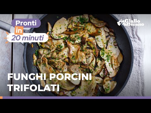 FUNGHI PORCINI TRIFOLATI: la RICETTA PERFETTA e SUPER SEMPLICE!🥰🍄