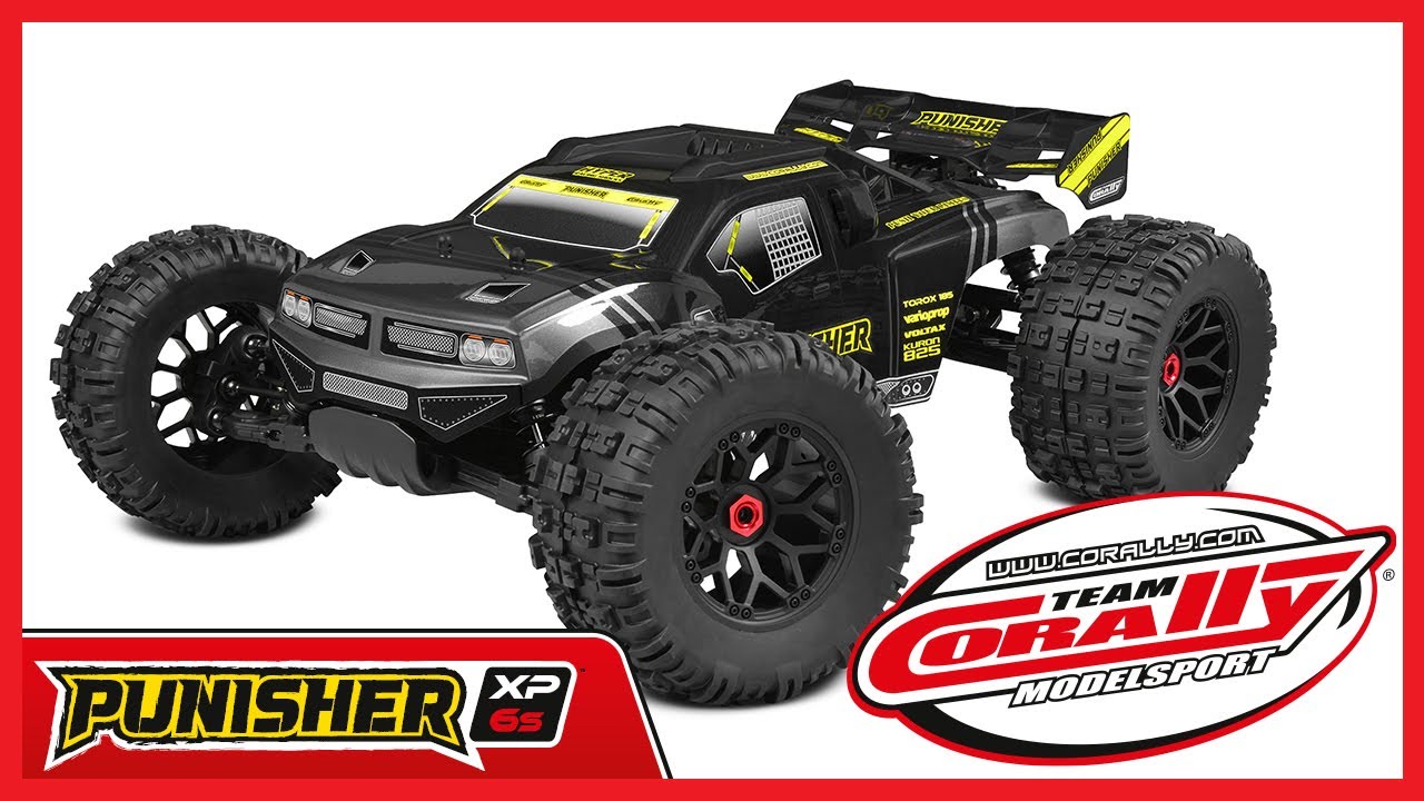 PUNISHER XP 6S - 1/8 Monster Truck 4WD - RTR - Brushless Power