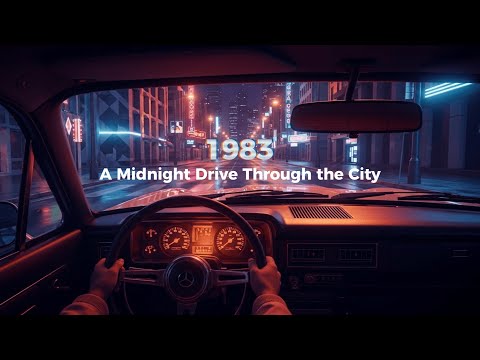 Back to 1983 — A Midnight Drive Through the City | Synthwave • Chillwave • Retrowave
