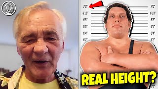 Larry Zbyszko on Andre The Giant's TRUE Height